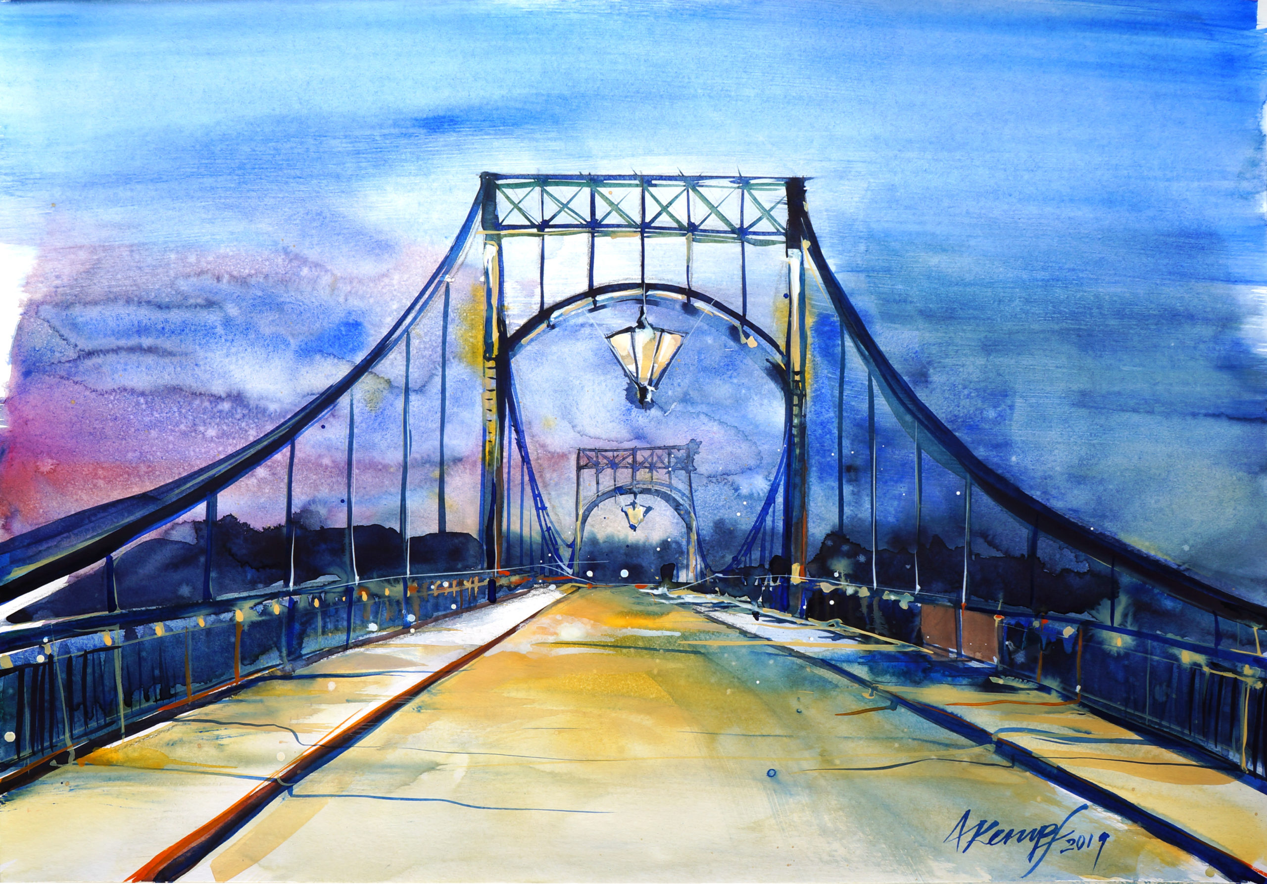Wilhelmshaven, KaiserWilhelmBrücke Küstenblicke
